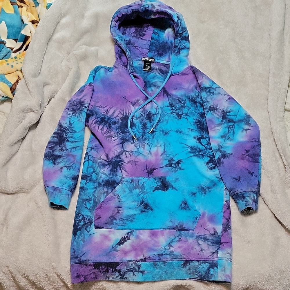 Hot Topic Tie-Dye Hoodie Dress